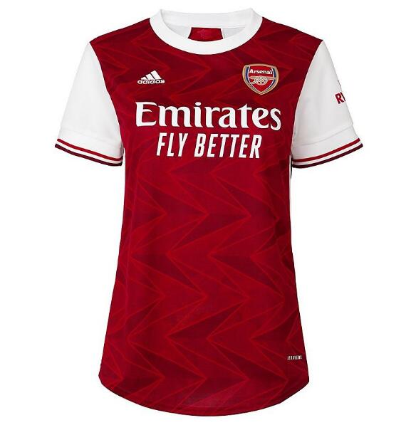 Arsenal Women Home Kit Soccer Jersey 2020/21